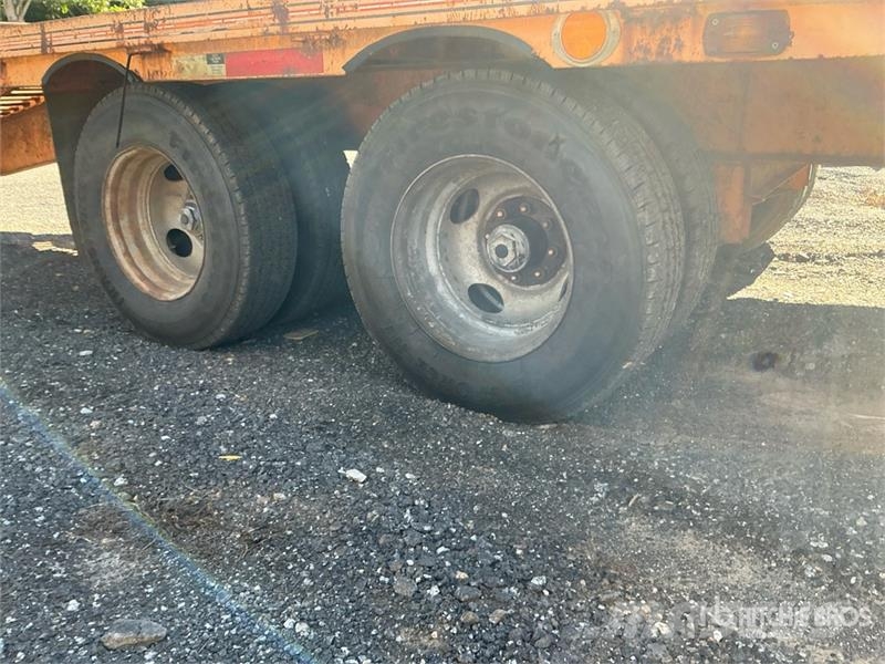 Hudson 22ft 12ton 28 ft T/A Equipment Trailer Prikolice za prevoz vozil