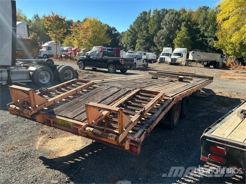 Hudson 22ft 12ton 28 ft T/A Equipment Trailer Prikolice za prevoz vozil