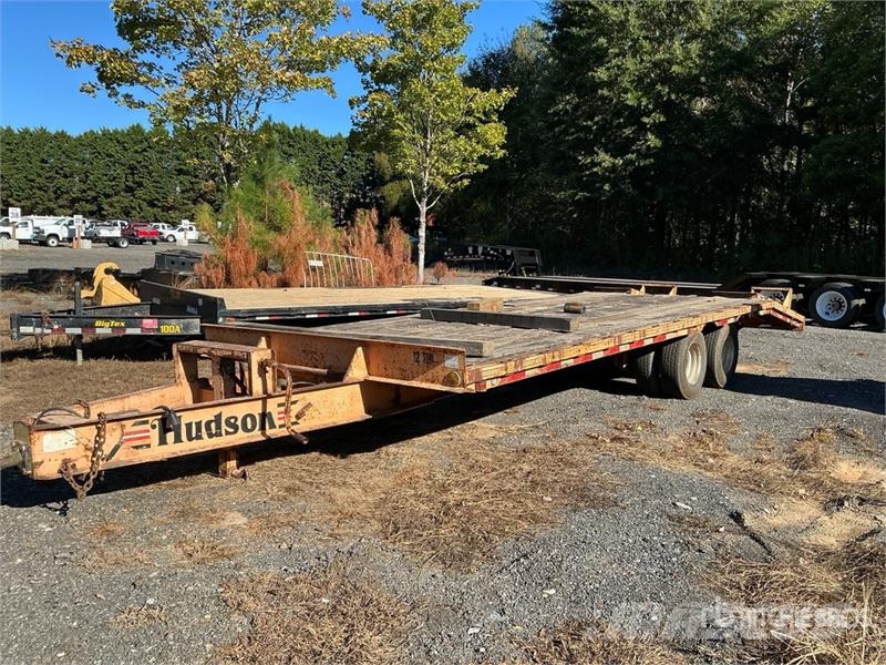Hudson 22ft 12ton 28 ft T/A Equipment Trailer Prikolice za prevoz vozil