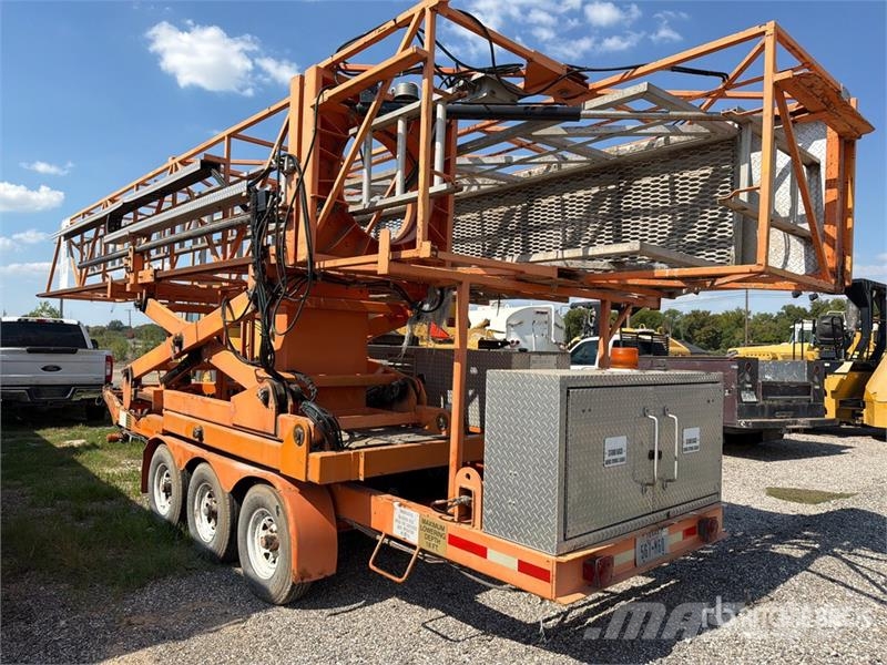 Hydra Platforms Tri/A Bridge Inspection Trailer Būvniecība- Citi