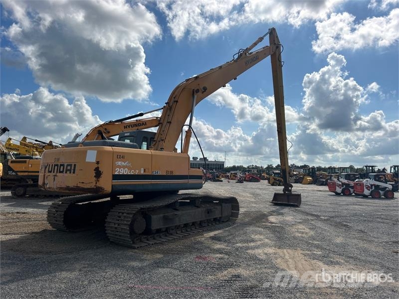Hyundai 290LC Long Reach Tracked Excavator Escavatori cingolati