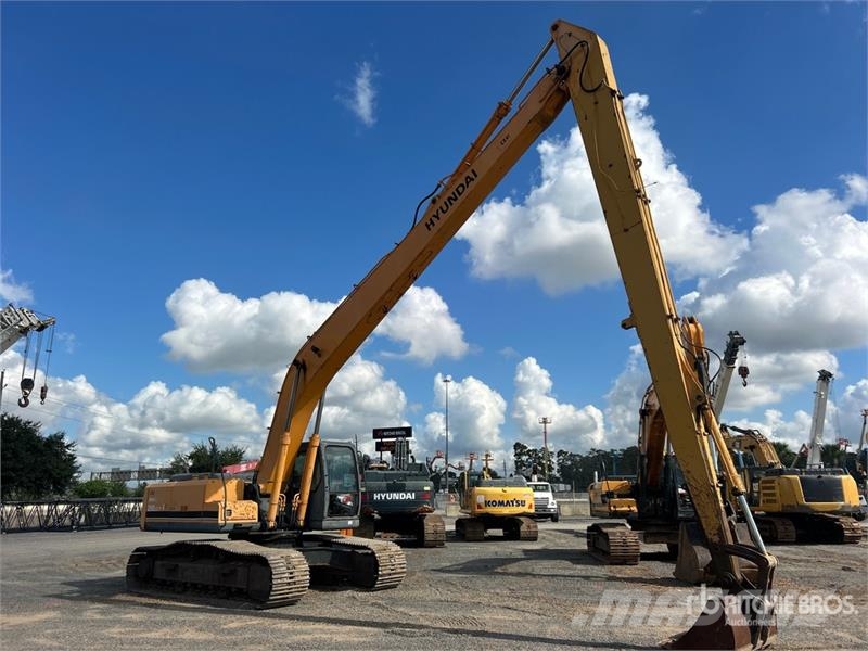 Hyundai 290LC Long Reach Tracked Excavator Escavatori cingolati