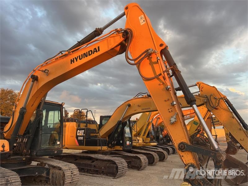 Hyundai HX160 L Tracked Excavator Escavadoras de rastos