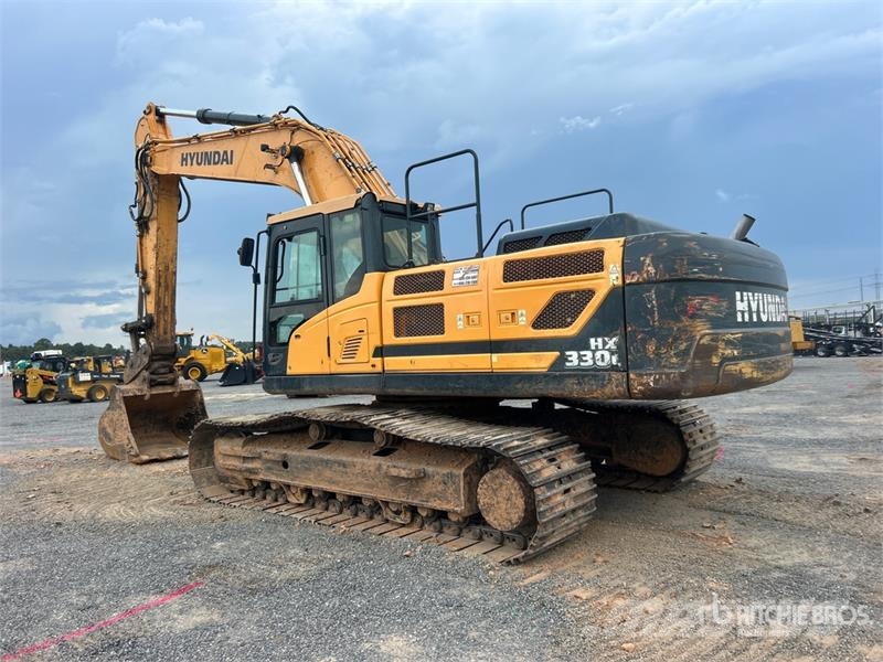 Hyundai HX330L Tracked Excavator Escavadoras de rastos