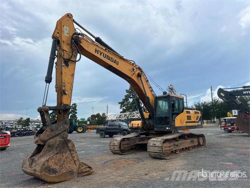 Hyundai HX330L Tracked Excavator Escavadoras de rastos