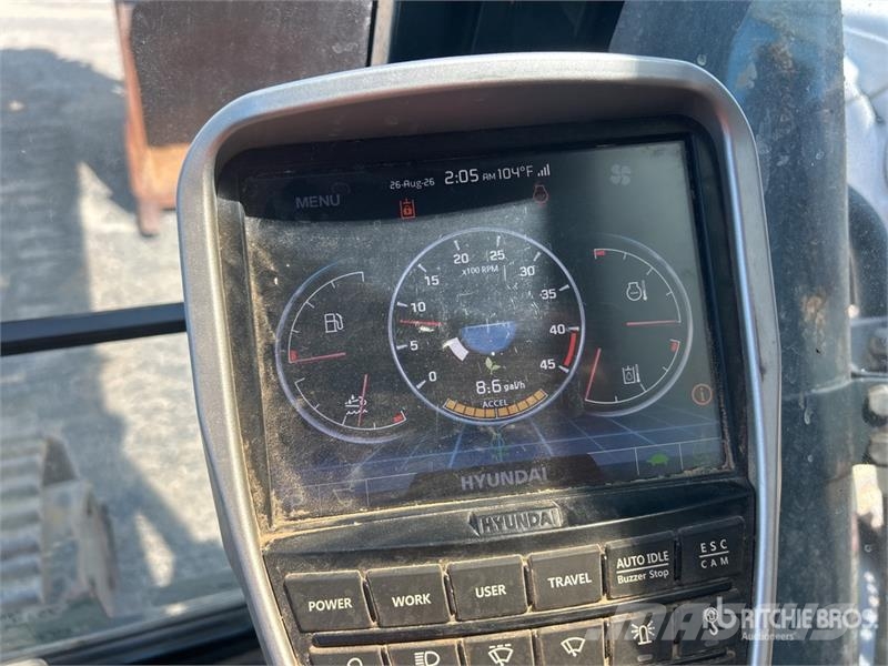 Hyundai HX480A L Bageri guseničari