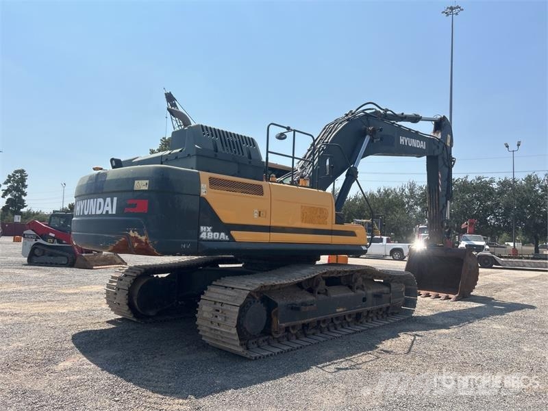 Hyundai HX480A L Bageri guseničari