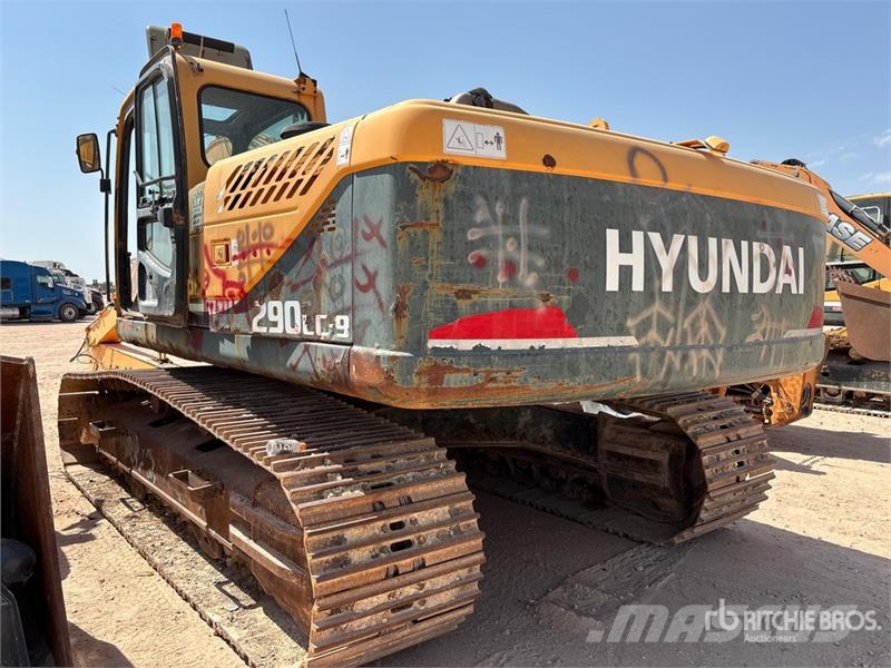 Hyundai R290LC-9 Long Reach Tracked Excavator (Inoperable) Bageri guseničari
