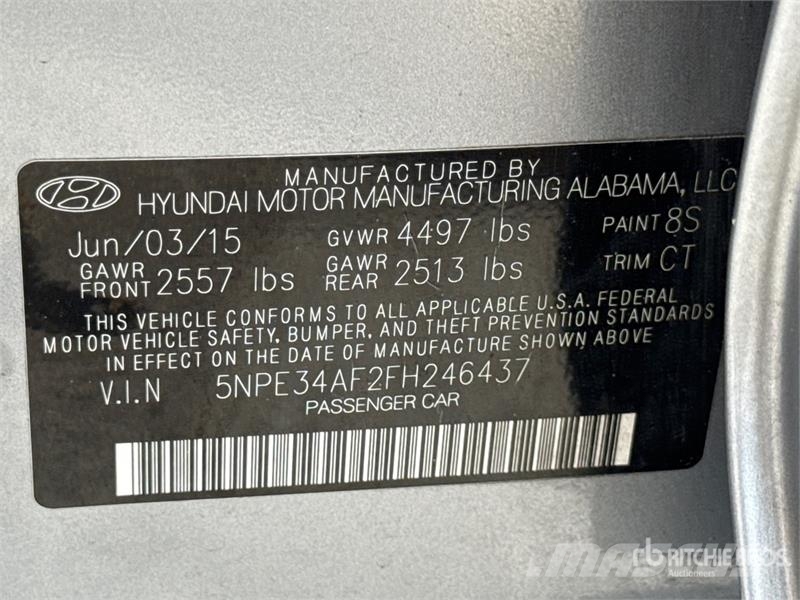 Hyundai Sonata Automobile Automobili