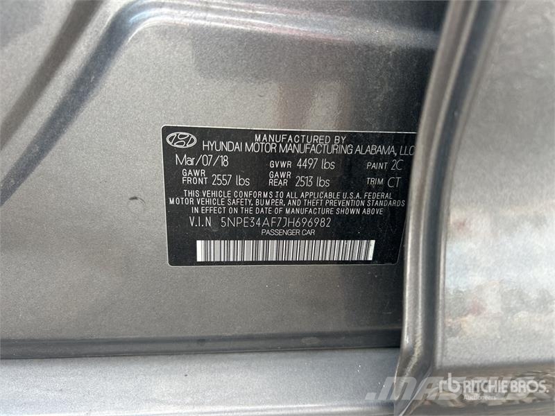 Hyundai Sonata Sport Automobile Personbiler