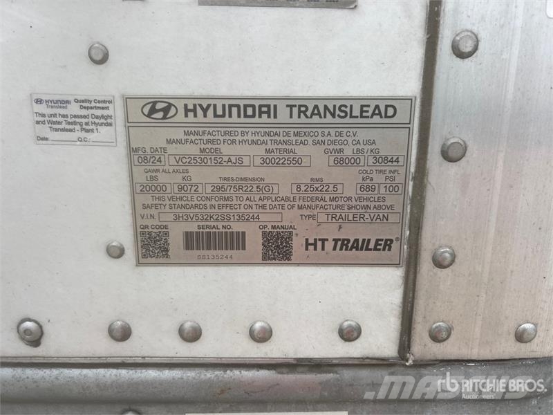 Hyundai VC2530152-AJS Umpikoriperävaunut