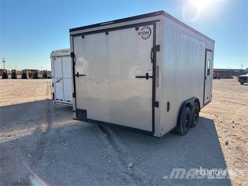 Icon Trailer 16 ft T/A Enclosed Trailer Prikolice zabojniki