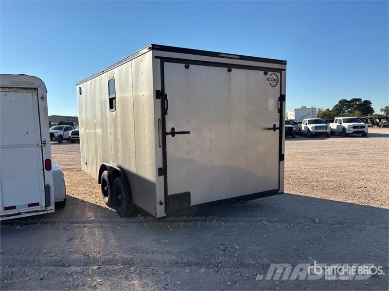 Icon Trailer 16 ft T/A Enclosed Trailer Prikolice zabojniki