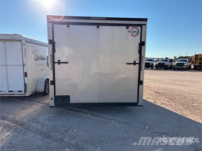 Icon Trailer 16 ft T/A Enclosed Trailer Prikolice zabojniki
