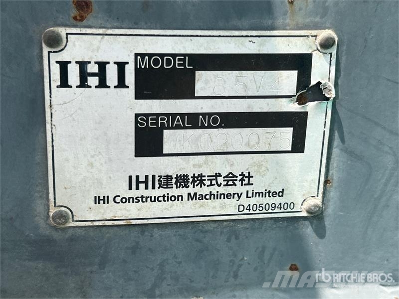 IHI 85V4 Mini Excavator Mini excavators < 7t