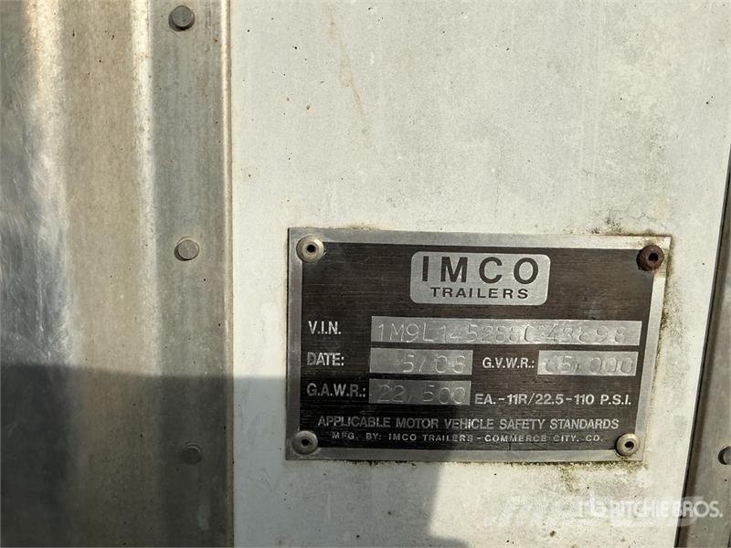IMCO 45 ft Chip Trailer 碎木拖車
