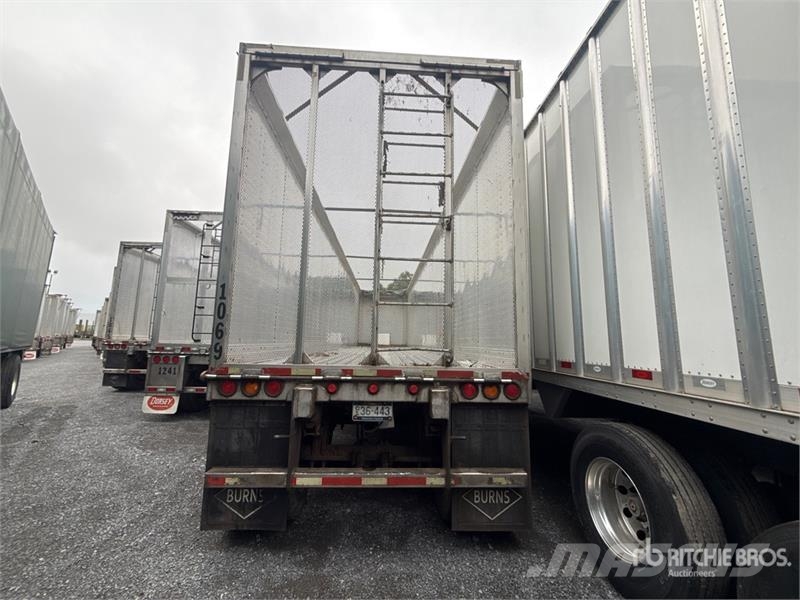 IMCO 45 ft x 96 in T/A Open-Top 45 ft Chip Trailer Rimorchi per segatura e cippato