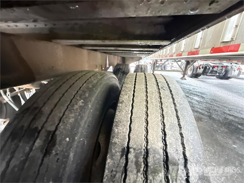 IMCO 45 ft x 96 in T/A Open-Top Chip Trailer Priekabos skiedroms vežti