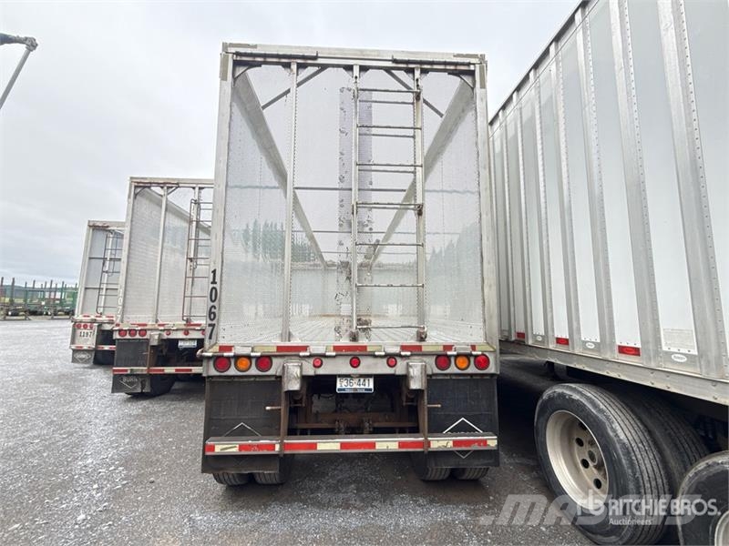 IMCO 45 ft x 96 in T/A Open-Top 45 ft Chip Trailer Remolques de volteo para virutas de madera