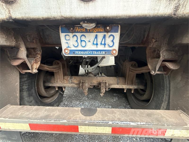 IMCO 45 ft x 96 in T/A Open-Top 45 ft Chip Trailer Rimorchi per segatura e cippato