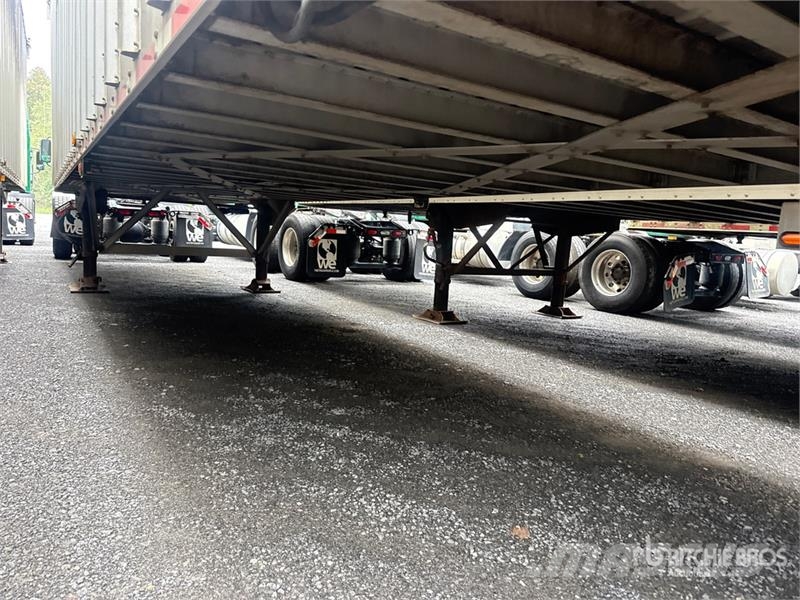 IMCO 45 ft x 96 in T/A Open-Top 45 ft Chip Trailer Remolques de volteo para virutas de madera