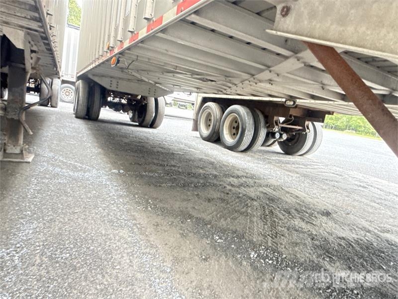 IMCO 45 ft x 96 in T/A Open-Top 45 ft Chip Trailer Remolques de volteo para virutas de madera