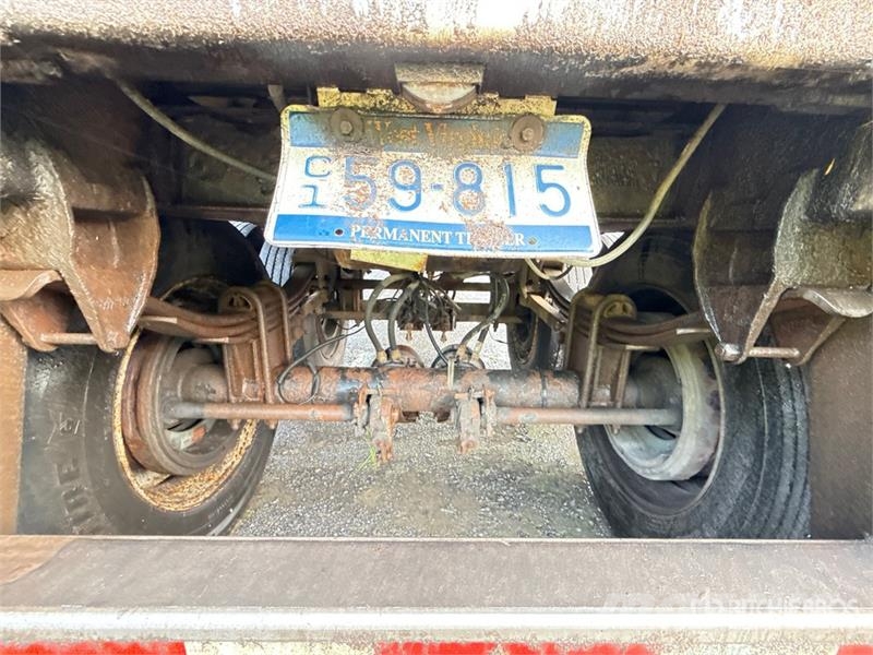 IMCO 45 ft x 96 in T/A Open-Top Chip Trailer Prívesy na drevnú štiepku