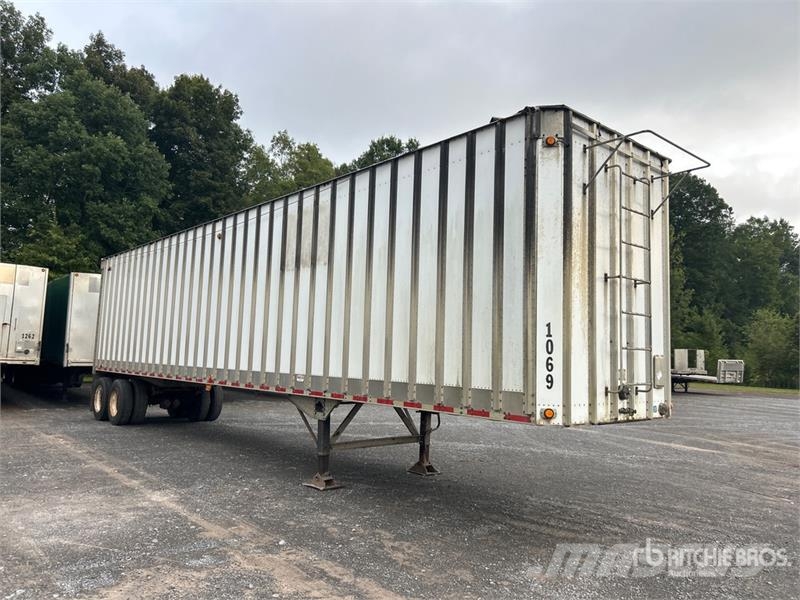 IMCO 45 ft x 96 in T/A Open-Top 45 ft Chip Trailer Rimorchi per segatura e cippato