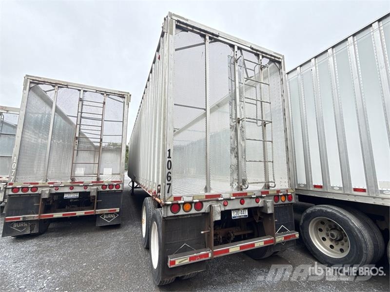 IMCO 45 ft x 96 in T/A Open-Top 45 ft Chip Trailer Remolques de volteo para virutas de madera