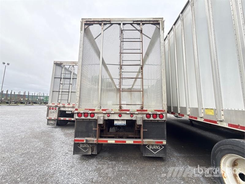 IMCO 45 ft x 96 in T/A Open-Top 45 ft Chip Trailer Remolques de volteo para virutas de madera