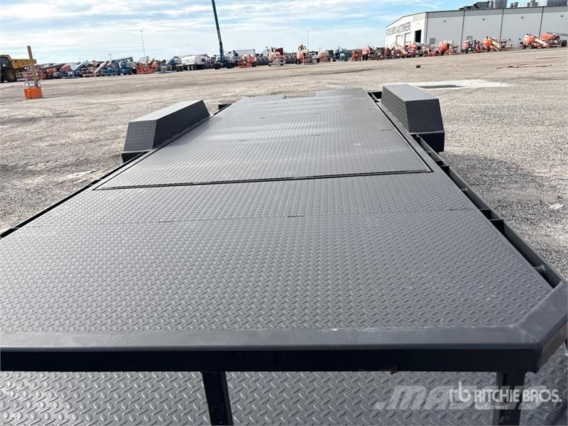 Industrias America 227T 22 ft T/A Tilt Deck Trailer Caricatore basso