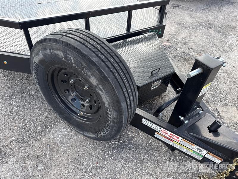 Industrias America 227T 22 ft T/A Tilt Deck Trailer (Unused) 平板拖车