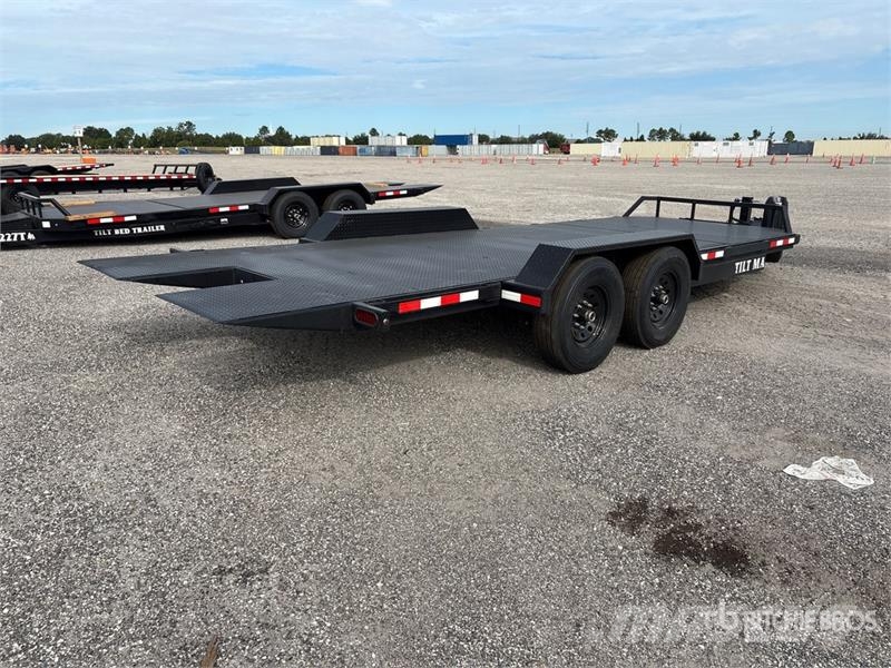 Industrias America 227T 22 ft T/A Tilt Deck Trailer Caricatore basso