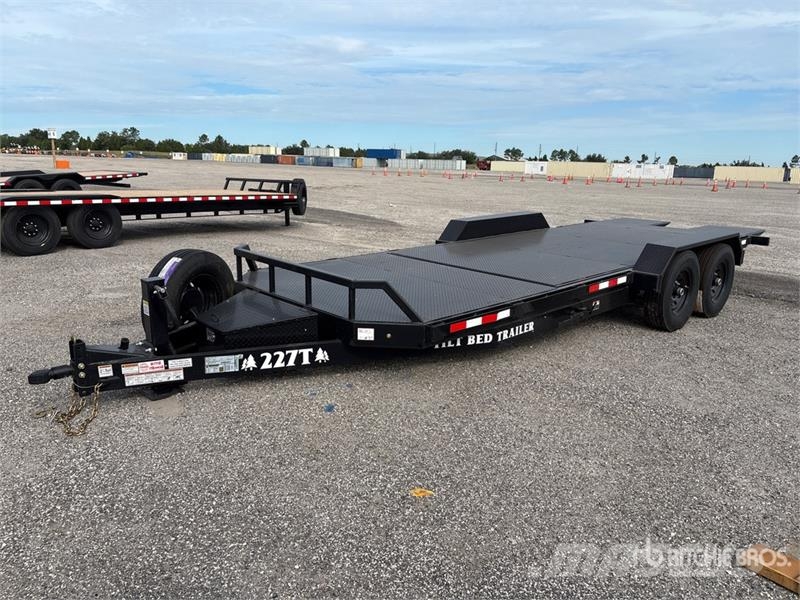 Industrias America 227T 22 ft T/A Tilt Deck Trailer Caricatore basso