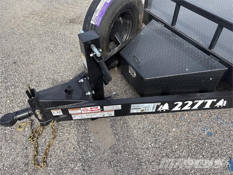 Industrias America 227T 22 ft T/A Tilt Deck Trailer Caricatore basso