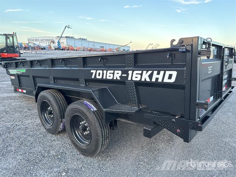 Industrias America 7016R 16 ft T/A Dump Utility Trailer (Unused) Tipper trailers