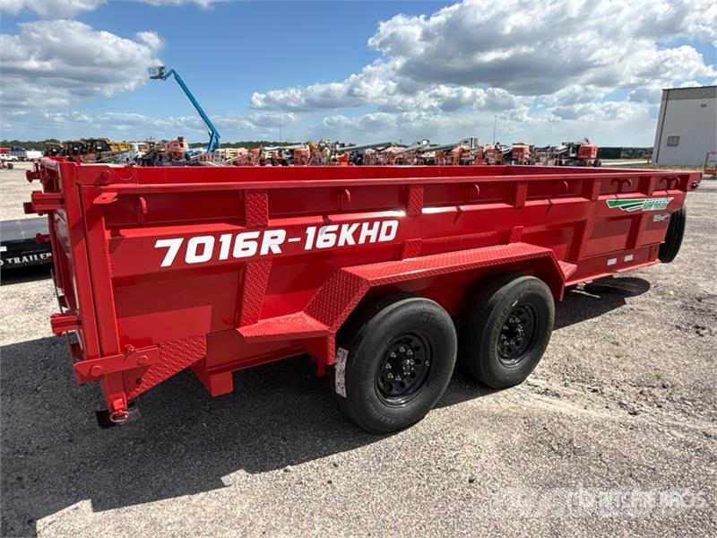 Industrias America 7016R 17 ft T/A Dump Utility Trailer (Unused) Tipper trailers