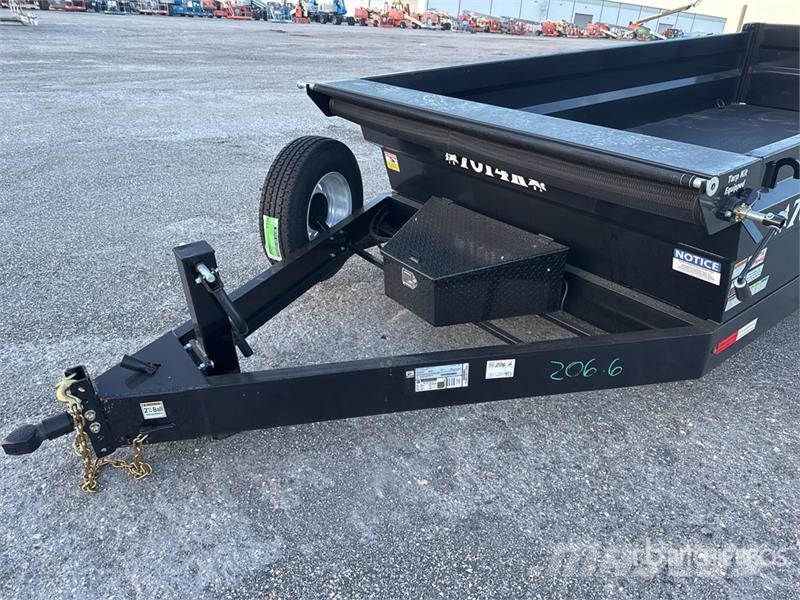 Industrias America 7014R 14 ft T/A Dump Utility Trailer (Unused) Tipper trailers