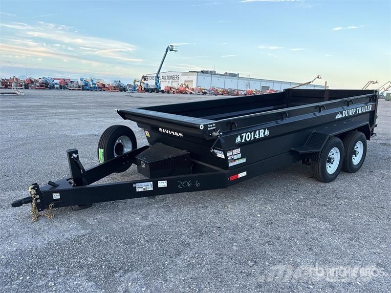 Industrias America 7014R 14 ft T/A Dump Utility Trailer (Unused) Tipper trailers