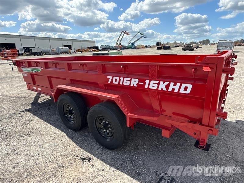 Industrias America 7016R 17 ft T/A Dump Utility Trailer (Unused) Tipper trailers