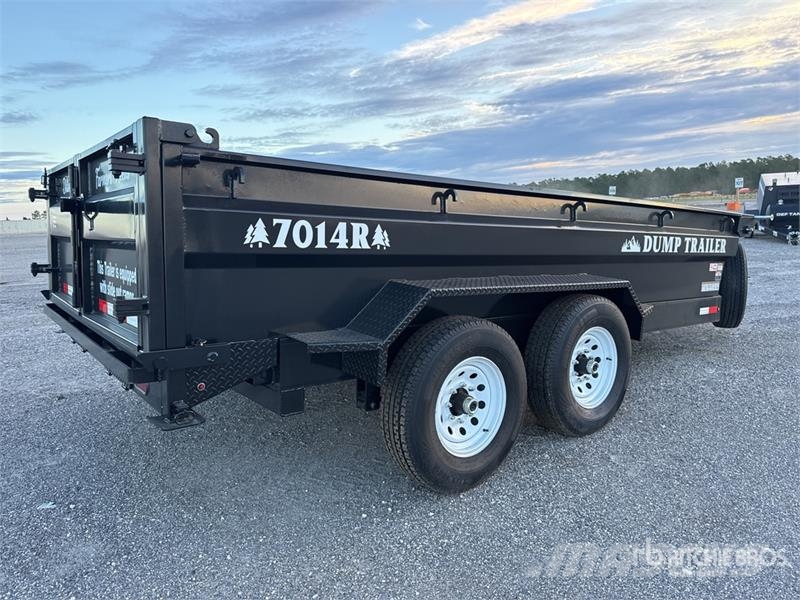 Industrias America 7014R 14 ft T/A Dump Utility Trailer (Unused) Tipper trailers