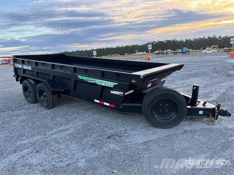Industrias America 7016R 16 ft T/A Dump Utility Trailer (Unused) Tipper trailers