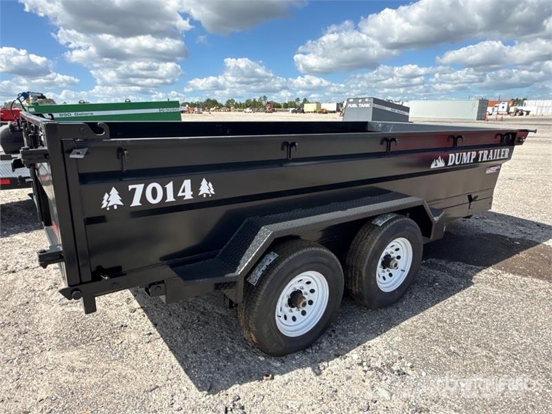 Industrias America 7014 15 ft T/A Dump Utility Trailer (Unused) Tipper trailers