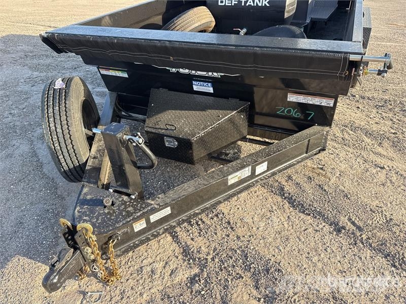 Industrias America 7016R 16 ft T/A Dump Utility Trailer (Unused) 傾卸式拖車