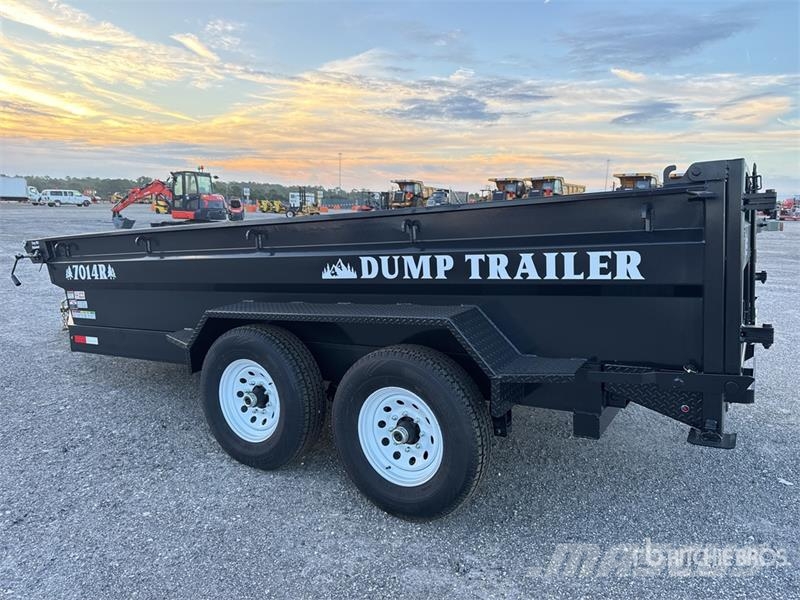 Industrias America 7014R 14 ft T/A Dump Utility Trailer (Unused) Tipper trailers