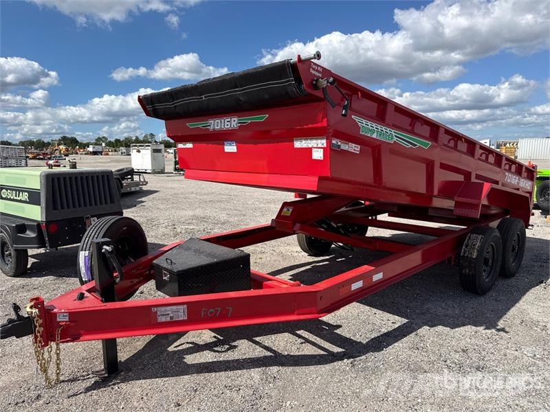 Industrias America 7016R 17 ft T/A Dump Utility Trailer (Unused) Tipper trailers