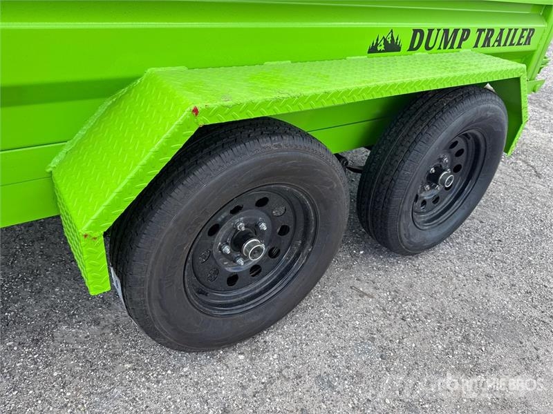 Industrias America FT510 11 ft T/A Dump Utility Trailer (Unused) Remorque benne
