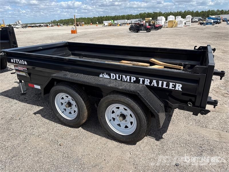Industrias America FT510 10 ft T/A Dump Utility Trailer (Unused) Tipper trailers