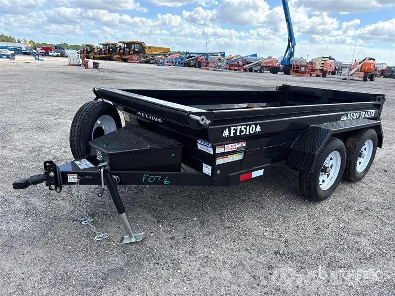 Industrias America FT510 10 ft T/A Dump Utility Trailer (Unused) Tipper trailers