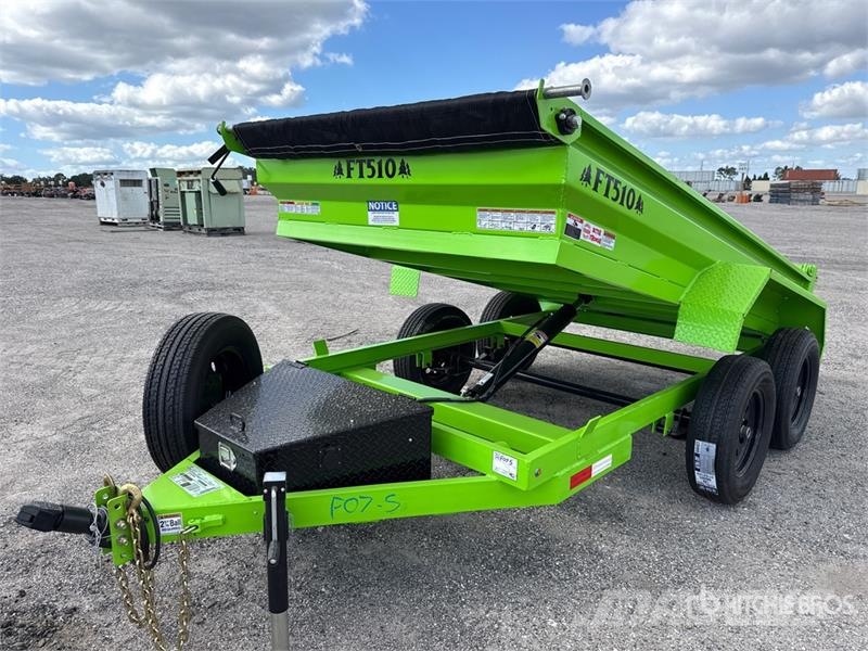 Industrias America FT510 11 ft T/A Dump Utility Trailer (Unused) Remorque benne